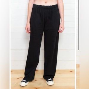 brandy melville black anastasia sweatpants
